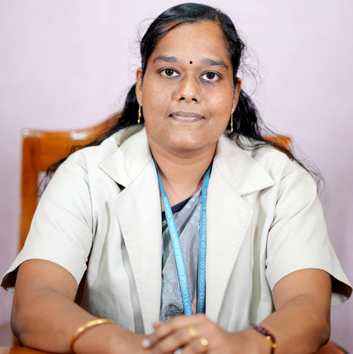 Dr. R. Barona, B.Tech., M.E., Ph.D