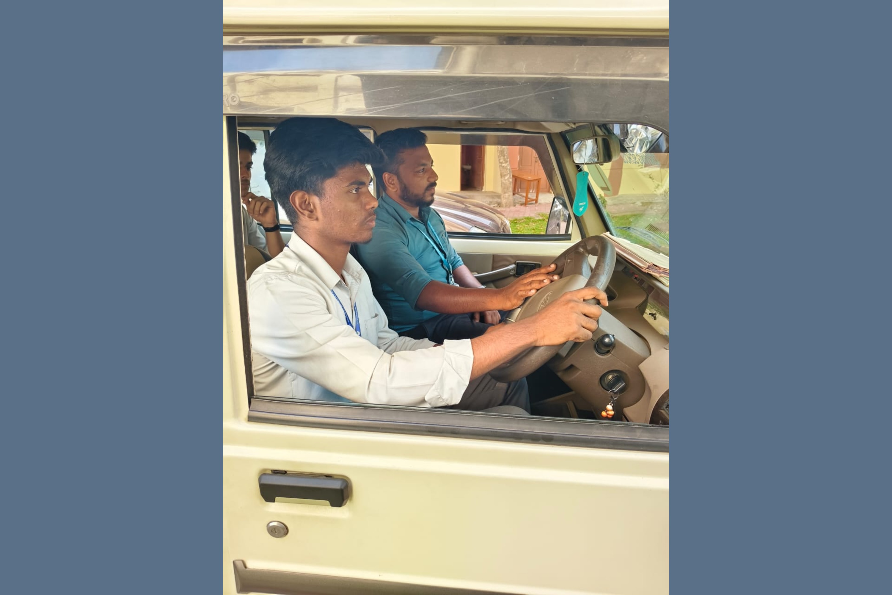 Driving Training Given to Students